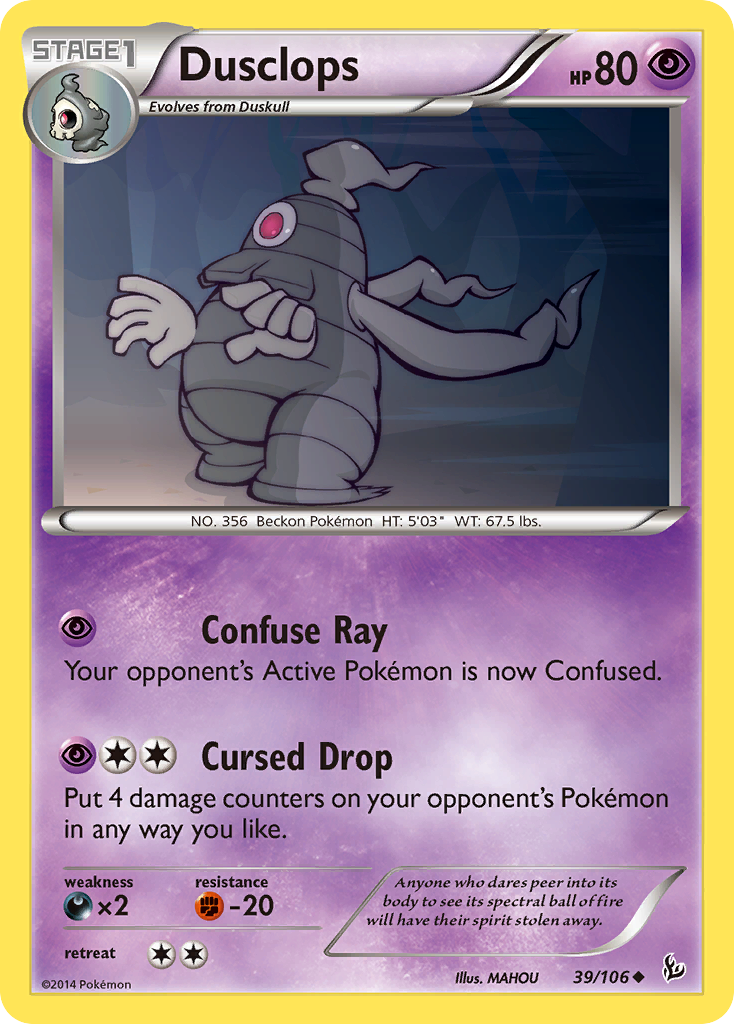 Dusclops (39/106) [XY: Flashfire] | All Aboard Games