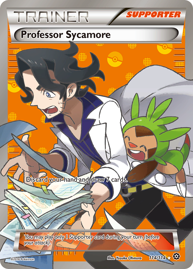 Professor Sycamore (114/114) [XY: Steam Siege] | All Aboard Games