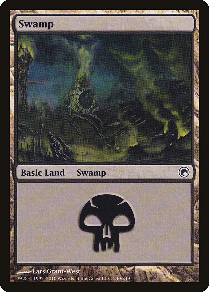 Swamp (240) [Scars of Mirrodin] | All Aboard Games