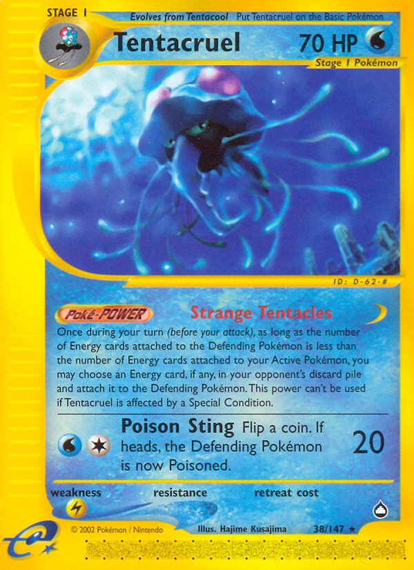 Tentacruel (38/147) [Aquapolis] | All Aboard Games