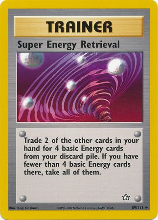 Super Energy Retrieval (89/111) [Neo Genesis Unlimited] | All Aboard Games
