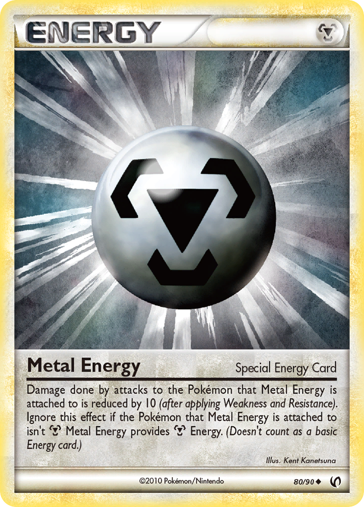 Metal Energy (80/90) [HeartGold & SoulSilver: Undaunted] | All Aboard Games