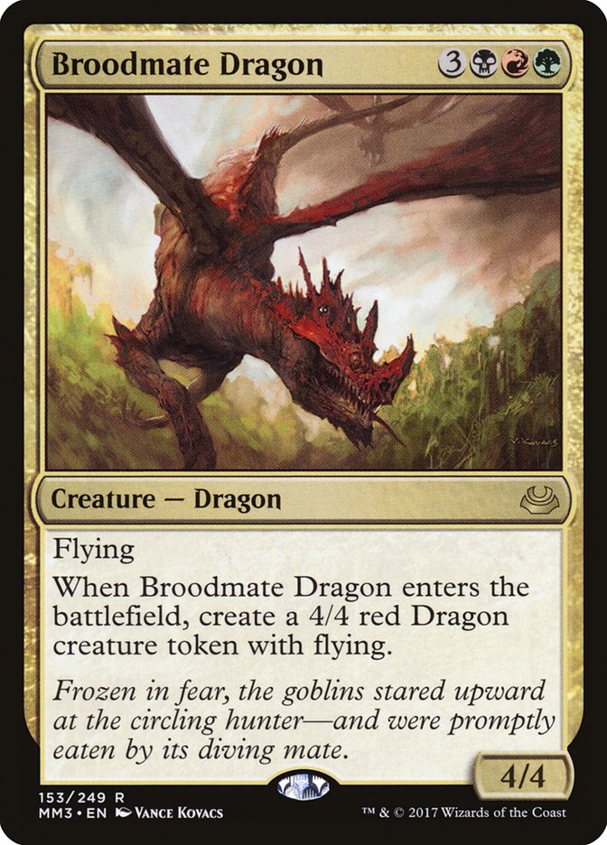 Broodmate Dragon [Modern Masters 2017] | All Aboard Games