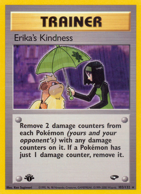 Erika's Kindness (103/132) [Gym Challenge 1st Edition] | All Aboard Games