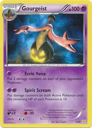 Gourgeist (2/30) [XY: Trainer Kit - Noivern] | All Aboard Games