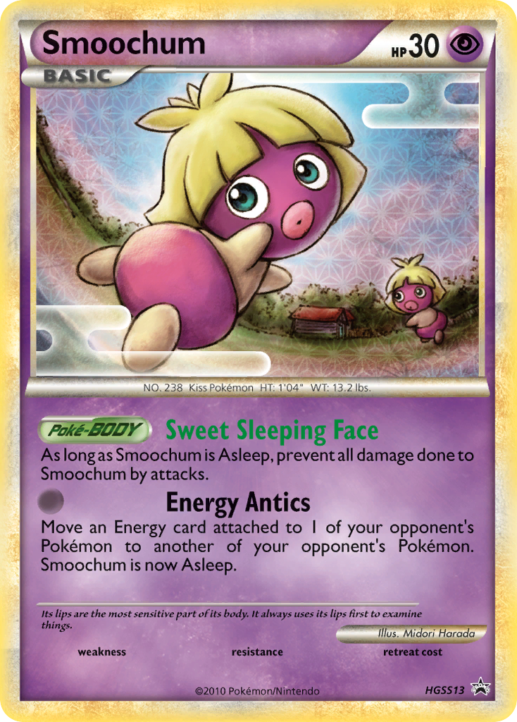 Smoochum (HGSS13) [HeartGold & SoulSilver: Black Star Promos] | All Aboard Games