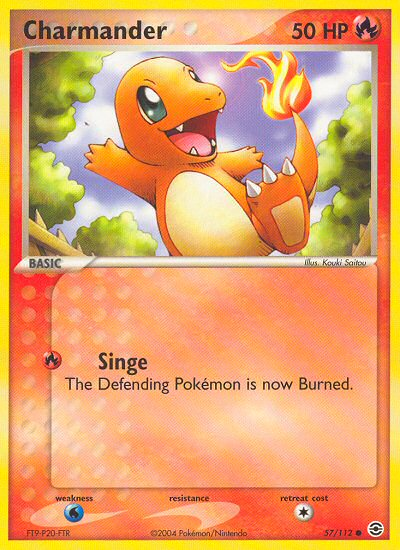 Charmander (57/112) [EX: FireRed & LeafGreen] | All Aboard Games