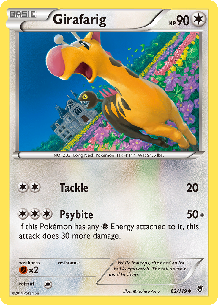 Girafarig (82/119) [XY: Phantom Forces] | All Aboard Games