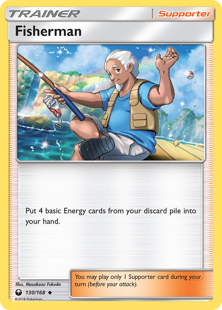 Fisherman (130/168) [Sun & Moon: Celestial Storm] | All Aboard Games