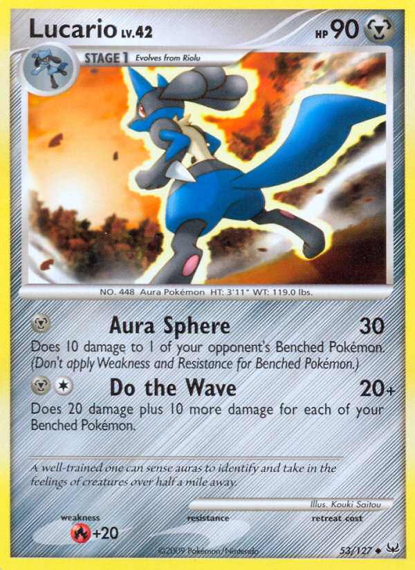 Lucario (53/127) [Platinum: Base Set] | All Aboard Games