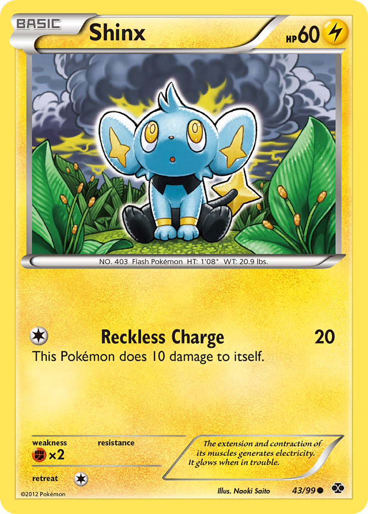 Shinx (43/99) [Black & White: Next Destinies] | All Aboard Games