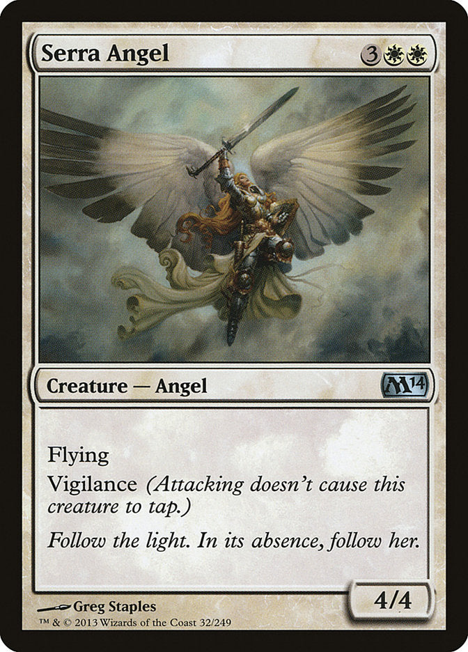 Serra Angel [Magic 2014] | All Aboard Games