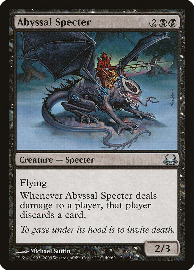 Abyssal Specter [Duel Decks: Divine vs. Demonic] | All Aboard Games