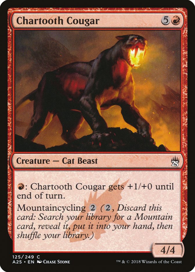 Chartooth Cougar [Masters 25] | All Aboard Games