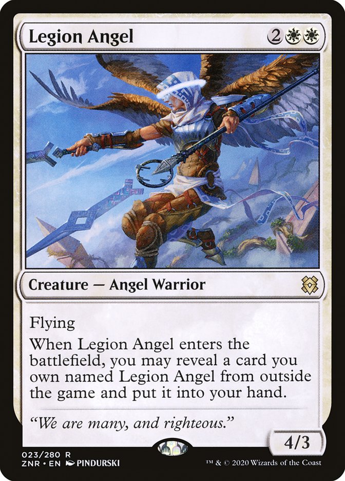 Legion Angel [Zendikar Rising] | All Aboard Games