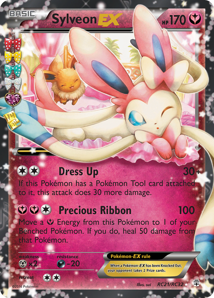 Sylveon EX (RC21/RC32) [XY: Generations] | All Aboard Games