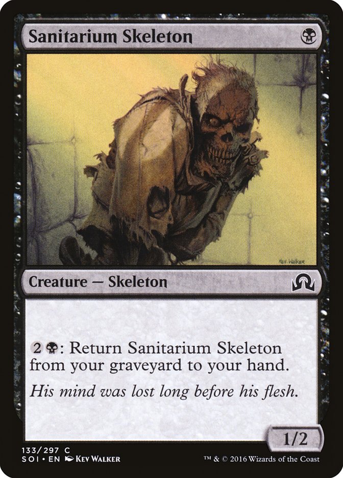 Sanitarium Skeleton [Shadows over Innistrad] | All Aboard Games