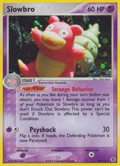 Slowbro (14/112) [EX: FireRed & LeafGreen] | All Aboard Games