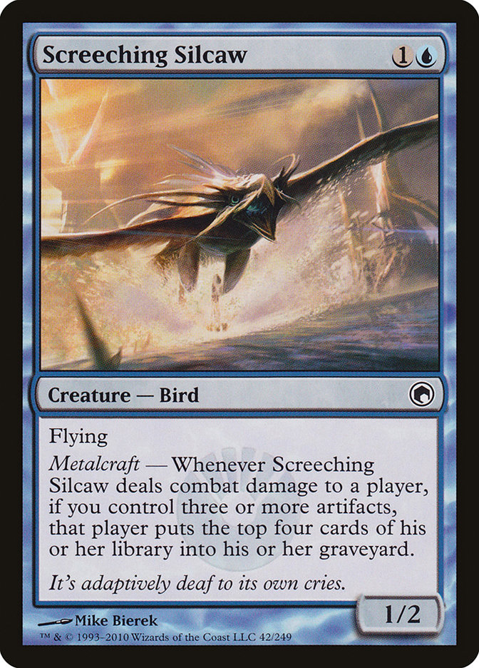 Screeching Silcaw [Scars of Mirrodin] | All Aboard Games