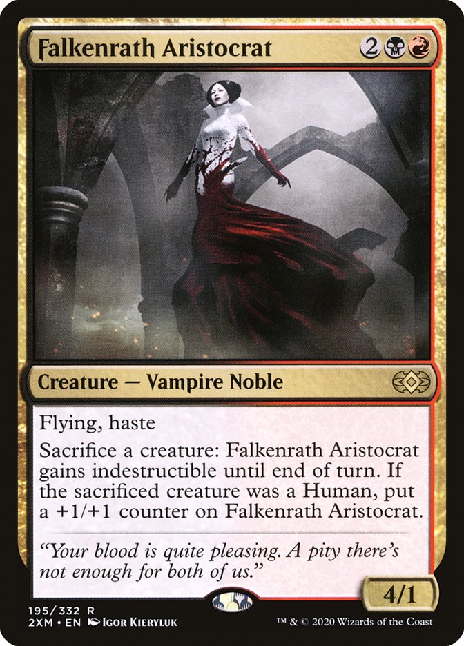 Falkenrath Aristocrat [Double Masters] | All Aboard Games