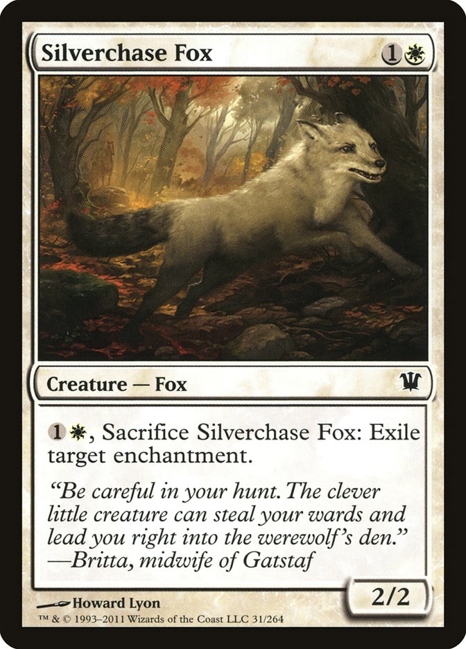 Silverchase Fox [Innistrad] | All Aboard Games