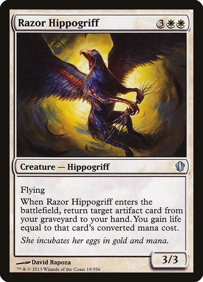 Razor Hippogriff [Commander 2013] | All Aboard Games