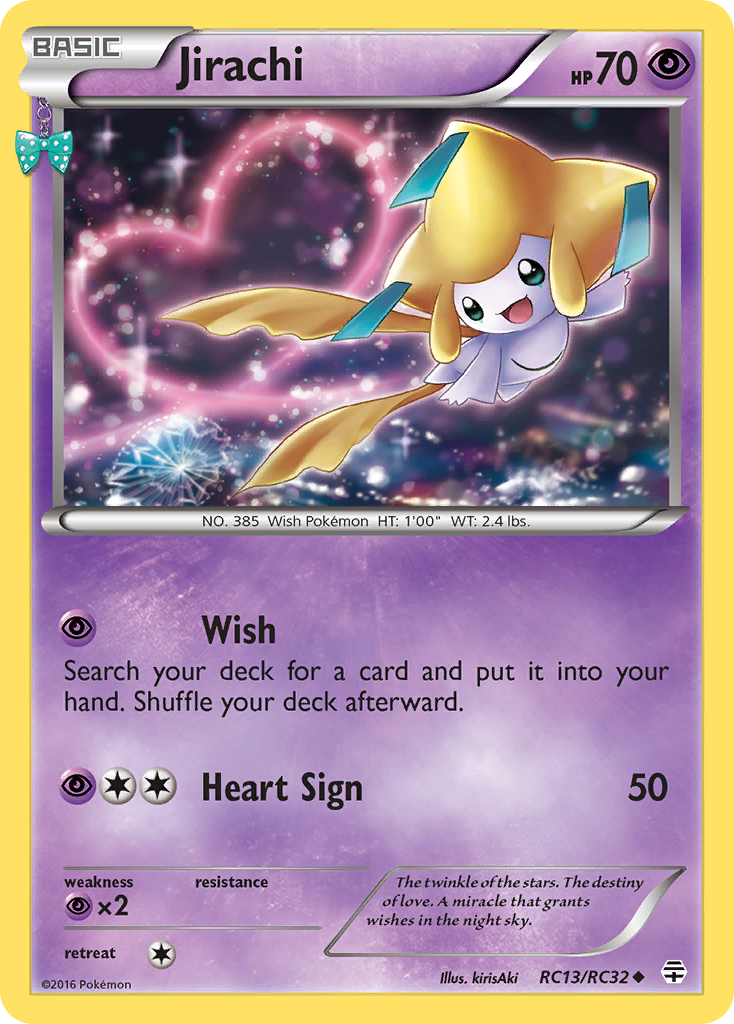 Jirachi (RC13/RC32) [XY: Generations] | All Aboard Games