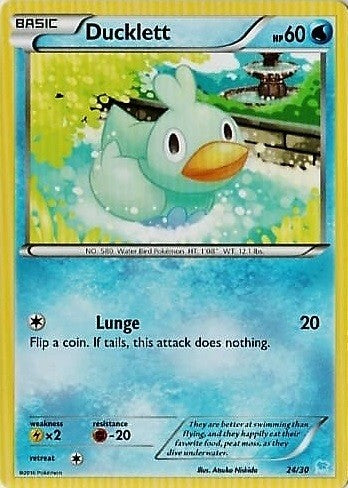 Ducklett (24/30) [XY: Trainer Kit 3 - Suicune] | All Aboard Games