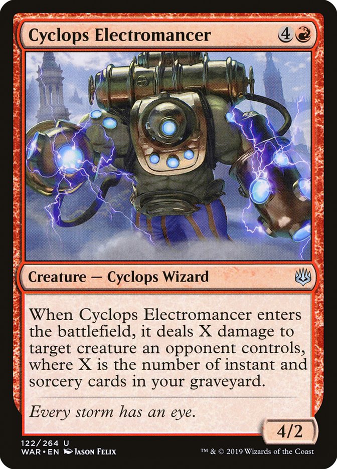 Cyclops Electromancer [War of the Spark] | All Aboard Games