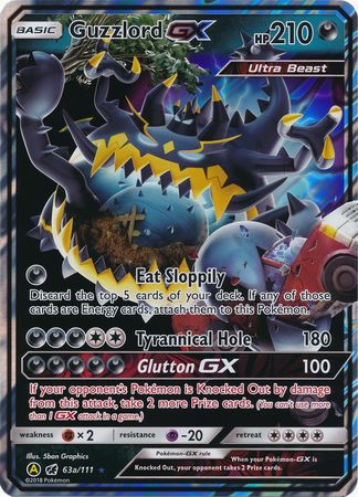 Guzzlord GX (63a/111) (Jumbo Card) [Sun & Moon: Crimson Invasion] | All Aboard Games