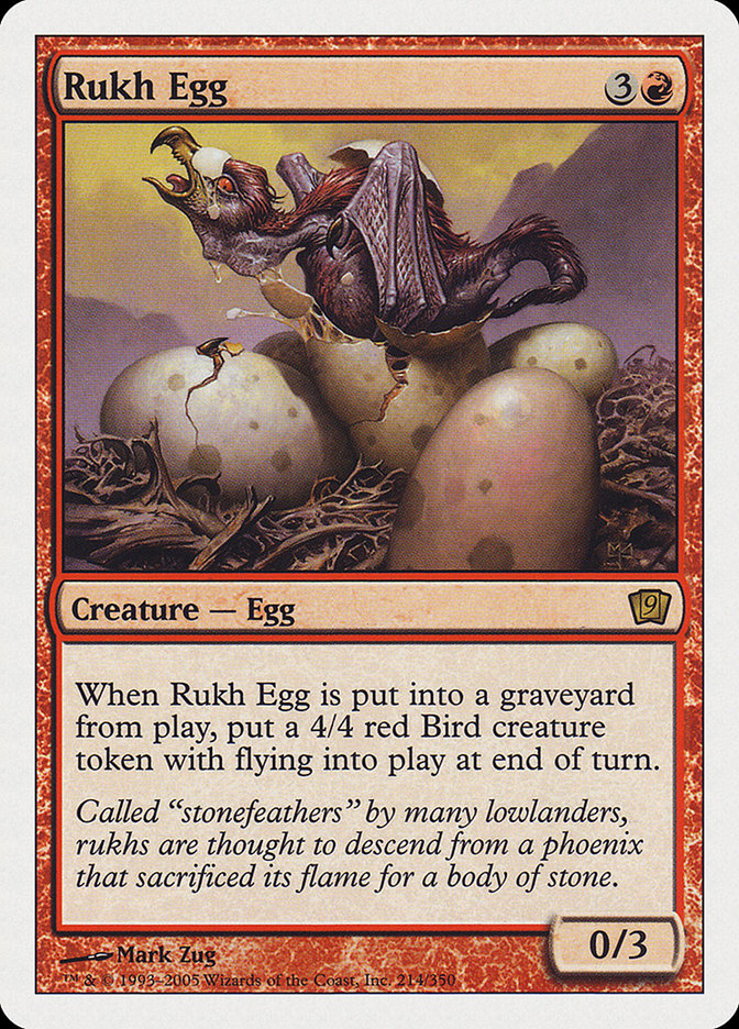 Rukh Egg [Ninth Edition] | All Aboard Games
