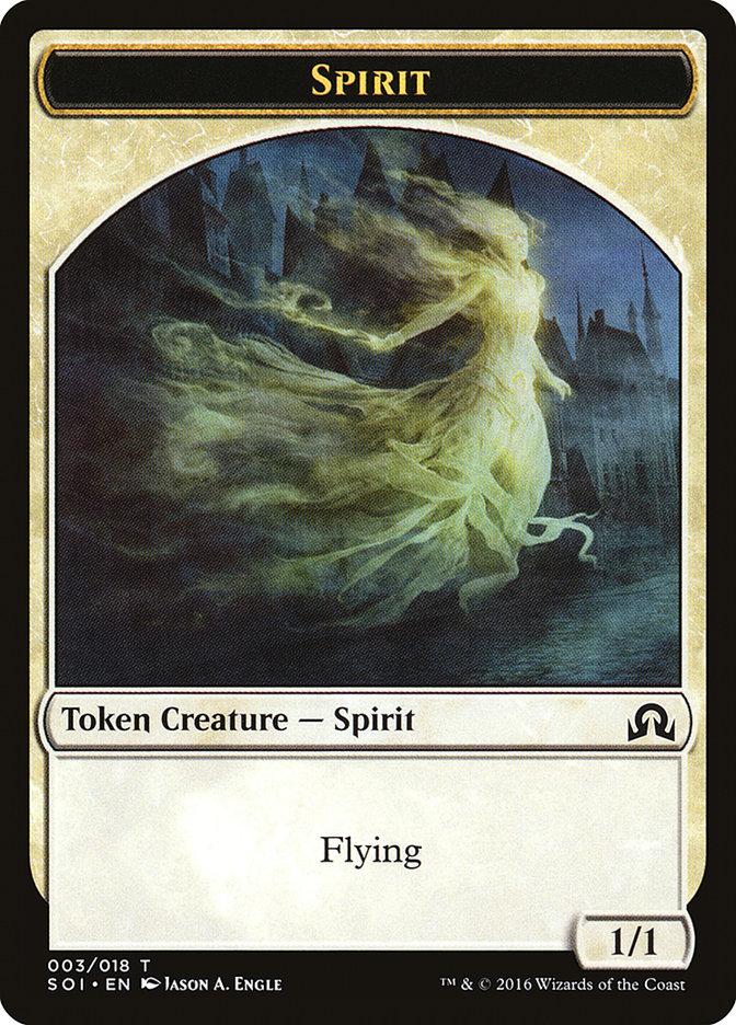 Spirit [Shadows over Innistrad Tokens] | All Aboard Games