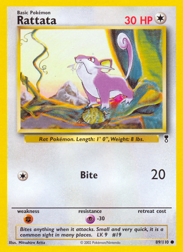 Rattata (89/110) [Legendary Collection] | All Aboard Games