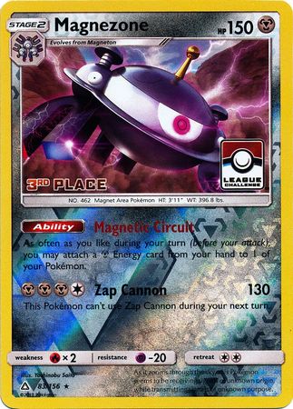 Magnezone (83/156) (League Promo 3rd Place) [Sun & Moon: Ultra Prism] | All Aboard Games