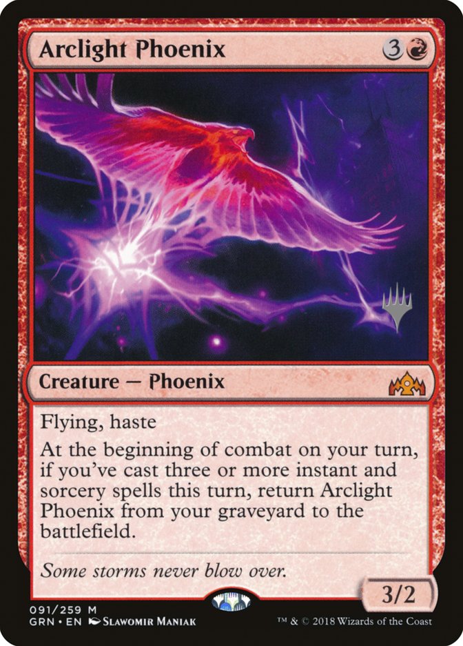 Arclight Phoenix (Promo Pack) [Guilds of Ravnica Promos] | All Aboard Games