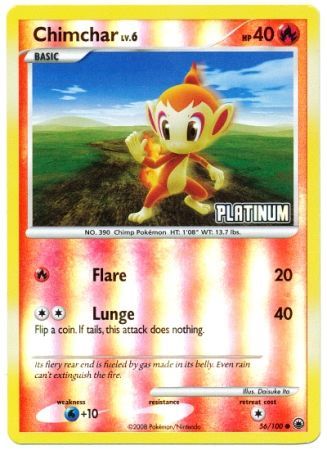 Chimchar (56/100) [Burger King Promos: 2009 Collection] | All Aboard Games