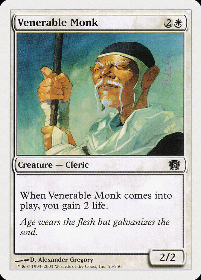 Venerable Monk [Eighth Edition] | All Aboard Games
