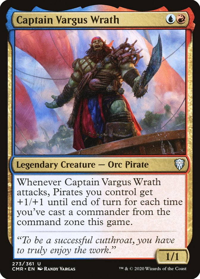 Captain Vargus Wrath [Commander Legends] | All Aboard Games