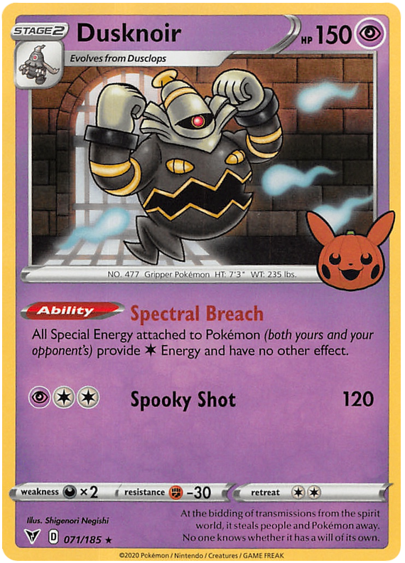 Dusknoir (071/185) [Trick or Trade 2023] | All Aboard Games