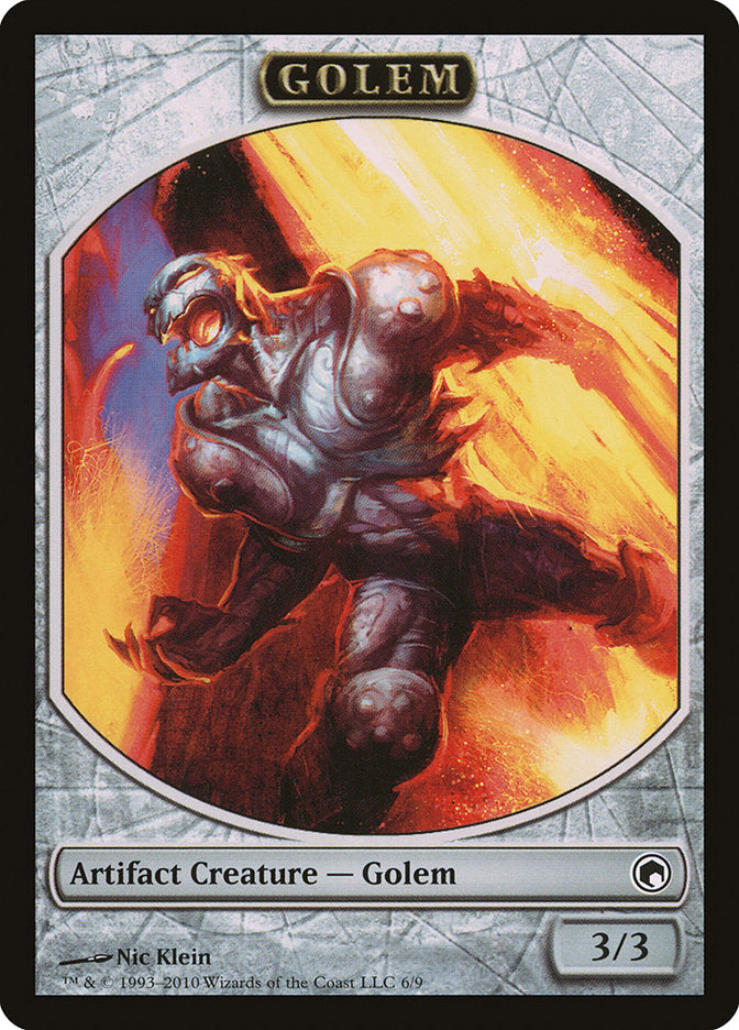 Golem [Scars of Mirrodin Tokens] | All Aboard Games
