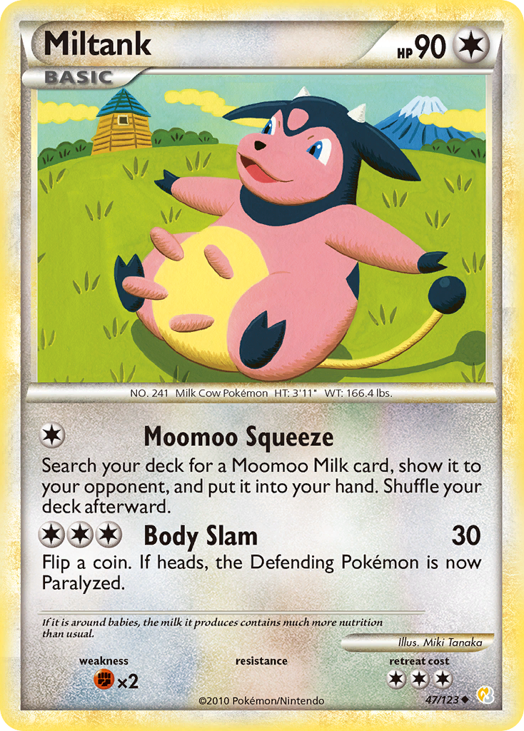 Miltank (47/123) [HeartGold & SoulSilver: Base Set] | All Aboard Games