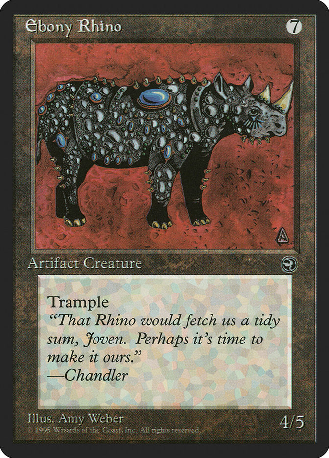 Ebony Rhino [Homelands] | All Aboard Games
