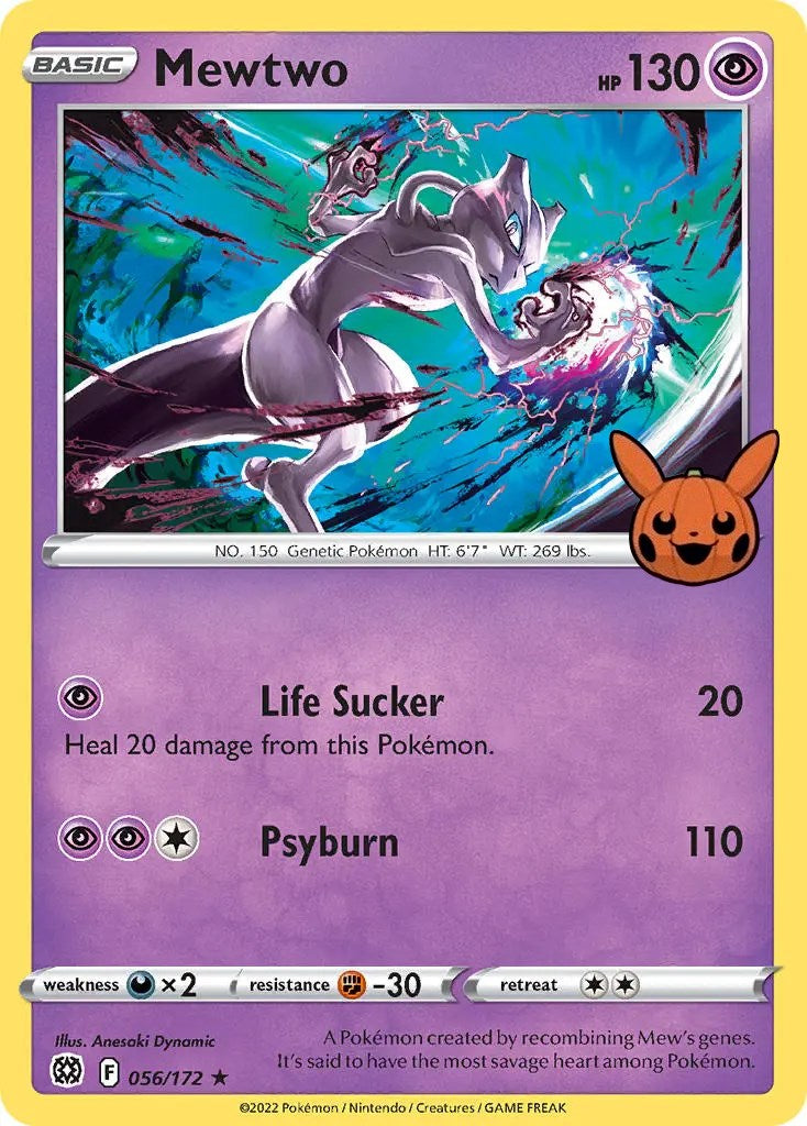 Mewtwo (056/172) [Trick or Trade] | All Aboard Games