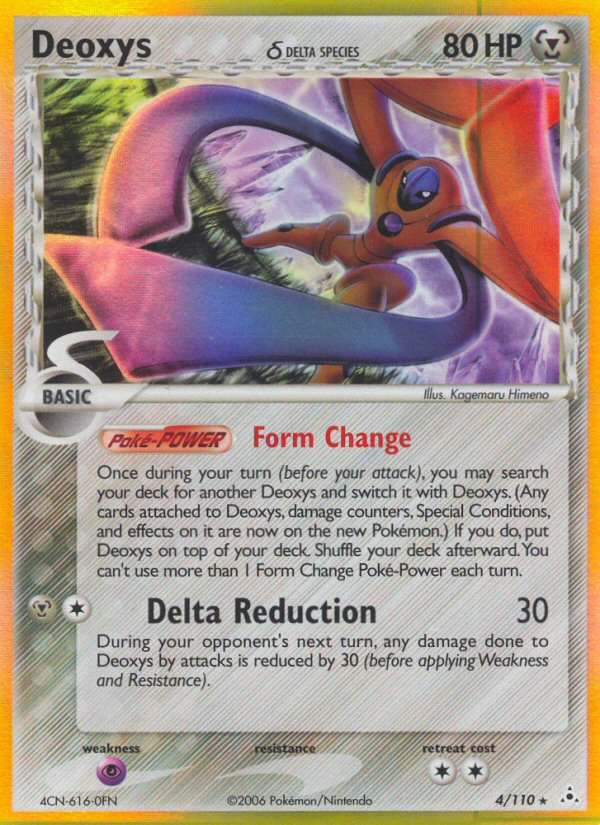 Deoxys (4/110) (Delta Species) [EX: Holon Phantoms] | All Aboard Games