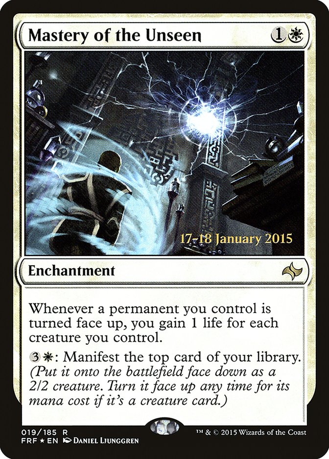 Mastery of the Unseen  [Fate Reforged Prerelease Promos] | All Aboard Games