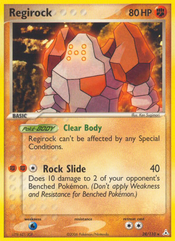 Regirock (28/110) [EX: Holon Phantoms] | All Aboard Games