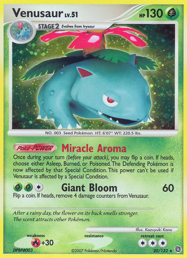 Venusaur (20/132) [Diamond & Pearl: Secret Wonders] | All Aboard Games