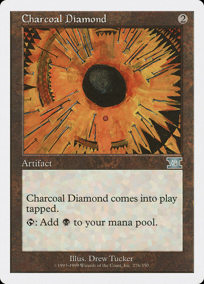 Charcoal Diamond [Classic Sixth Edition] | All Aboard Games