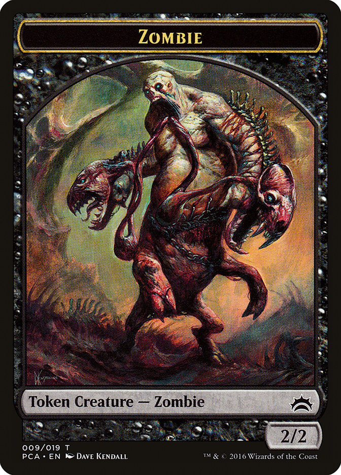 Zombie [Planechase Anthology Tokens] | All Aboard Games