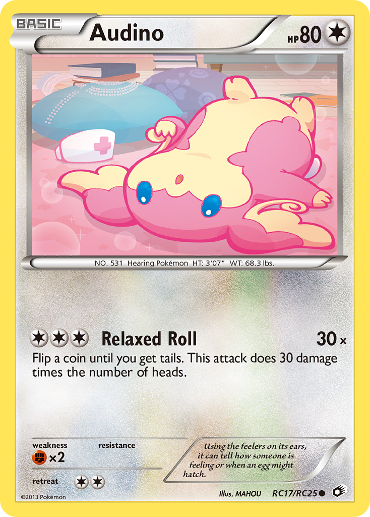 Audino (RC17/RC25) [Black & White: Legendary Treasures] | All Aboard Games